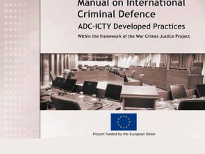 Manual on International Criminal Defence