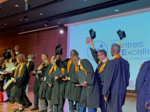 Cérémonie de remise des diplômes à la 1ère promotion du Mastère spécialisé « Gestion des risques et menaces Nucléaire, Radiologique, Biologique, Chimique, Explosif (NRBCE) mention Afrique »