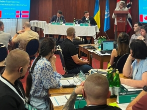 Ukraine Strengthens Capacity to Investigate and Prosecute CBRN Crimes Through THEMIS Tabletop Exercise in Uzhhorod