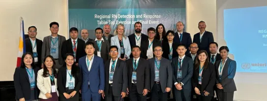 Participants at the Contact workshop.