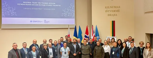 UNICRI holds regional Train-the-Trainer session for instructors from Georgia, Moldova and Ukraine